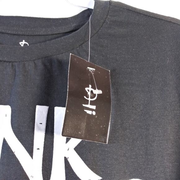 Pink Floyd Dark Side Of The Moon Crop Tee Studded Size XL - Picture 3 of 6